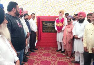 ਸਪੀਕਰ ਸੰਧਵਾਂ ਨੇ ਪਿੰਡ ਕਮਿਆਣਾ ਵਿਖੇ 1.34 ਕਰੋੜ ਦੀ ਲਾਗਤ ਨਾਲ ਲੰਗੇਆਣਾ ਡਰੇਨ ਤੇ ਬਣਨ ਵਾਲੇ ਪੁੱਲ ਦਾ ਨੀਂਹ ਪੱਥਰ ਰੱਖਿਆ