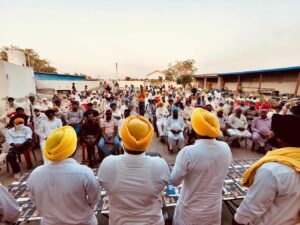 ਚਾਰ ਸਾਲ ਭਗਵੰਤ ਮਾਨ ਦੇ ਨਾਲ ਤਹਿਤ ਐਮ.ਐਲ.ਏ. ਉੱਗੋਕੇ ਵੱਲੋਂ ਇਲਾਕਾ ਵਾਸੀਆਂ ਨਾਲ ਸੰਵਾਦ