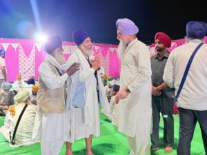 ਨਵੀਂ ਦਾਣਾ ਮੰਡੀ ਕੋਟਕਪੂਰਾ ਦੇ ਗੁਰਮਤਿ ਸਮਾਗਮ ਵਿੱਚ ਸਪੀਕਰ ਕੁਲਤਾਰ ਸਿੰਘ ਸੰਧਵਾਂ ਨੇ ਕੀਤੀ ਸ਼ਮੂਲੀਅਤ