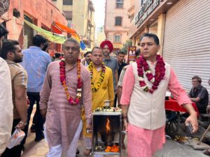 ਕੈਬਨਿਟ ਮੰਤਰੀ ਅਮਨ ਅਰੋੜਾ ਵੱਲੋਂ ਬਰਸਾਨਾ ਧਾਮ ਤੋਂ ਵ੍ਰਿੰਦਾਵਨ ਧਾਮ ਤਕ ਭਗਤੀਮਈ ਯਾਤਰਾ; ਸੁਨਾਮ ਲਈ ਪਵਿੱਤਰ ਅਖੰਡ ਜਯੋਤੀ ਰਵਾਨਾ