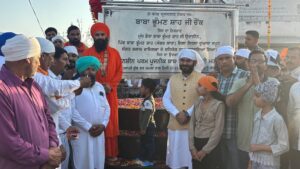 ਵਿਧਾਇਕ ਫਾਜ਼ਿਲਕਾ ਨੇ ਬਾਬਾ ਭੂਮੰਣ ਸ਼ਾਹ ਜੀ ਚੌਕ ਦਾ ਕੀਤਾ ਉਦਘਾਟਨ, ਬਾਬਾ ਬ੍ਰਹਮ ਦਾਸ ਜੀ ਵਿਸ਼ੇਸ਼ ਤੌਰ ਤੇ ਨਾਲ ਰਹੇ ਮੌਜੂਦ