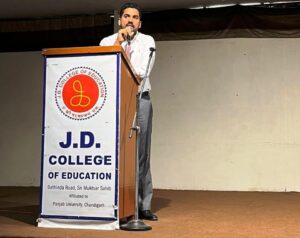ਜੇ.ਡੀ. ਕਾਲਜ ਆਫ ਐਜੂਕੇਸ਼ਨ ਵਿਖੇ ‘ਜ਼ਿੰਦਗੀ ਜਿੰਦਾਬਾਦ – ਨਸ਼ੇ ਨੂੰ ਨਾਹ, ਜ਼ਿੰਦਗੀ ਨੂੰ ਹਾਂ’ ਮੁਹਿੰਮ ਤਹਿਤ ਨਸ਼ਾ ਵਿਰੋਧੀ ਗਤੀਵਿਧੀਆਂ ਦਾ ਆਯੋਜਨ