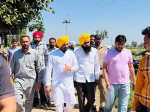 ਹੁਣ ਢਿੱਲਵਾਂ ਦੇ 950 ਏਕੜ ਰਕਬੇ ਨੂੰ ਮਿਲੇਗਾ ਨਹਿਰੀ ਪਾਣੀ: ਲਾਭ ਸਿੰਘ ਉੱਗੋਕੇ