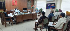 ਡਿਪਟੀ ਕਮਿਸ਼ਨਰ ਵੱਲੋਂ ਆਤਮਾ ਸਕੀਮ ਤਹਿਤ ਜ਼ਿਲ੍ਹਾ ਖੇਤੀਬਾੜੀ ਉਤਪਾਦਨ ਕਮੇਟੀ ਨਾਲ ਮੀਟਿੰਗ