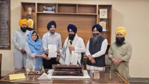 ਪੰਜਾਬ ਪ੍ਰਦੂਸ਼ਣ ਰੋਕਥਾਮ ਬੋਰਡ ਦੀ ਚੇਅਰਪਰਸਨ ਰੀਨਾ ਗੁਪਤਾ ਵੱਲੋਂ ਤਖਤ ਸ੍ਰੀ ਕੇਸਗੜ੍ਹ ਸਾਹਿਬ ਦੇ ਜਥੇਦਾਰ ਸਿੰਘ ਸਾਹਿਬ ਗਿਆਨੀ ਕੁਲਦੀਪ ਸਿੰਘ ਗੜ੍ਹਗੱਜ ਨਾਲ ਵਿਸ਼ੇਸ਼ ਮੁਲਾਕਾਤ