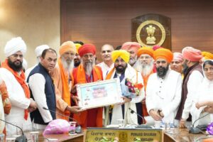 ਮੁੱਖ ਮੰਤਰੀ ਭਗਵੰਤ ਸਿੰਘ ਮਾਨ ਨੇ ਸ੍ਰੀ ਗੁਰੂ ਰਵਿਦਾਸ ਜੀ ਦੇ 650ਵੇਂ ਪ੍ਰਕਾਸ਼ ਪੁਰਬ ਨੂੰ ਸ਼ਾਨਦਾਰ ਢੰਗ ਨਾਲ ਮਨਾਉਣ ਲਈ ਲੜੀਵਾਰ ਸਮਾਗਮਾਂ ਨੂੰ ਅੰਤਿਮ ਰੂਪ ਦਿੱਤਾ