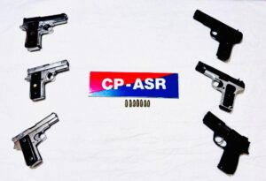 ਸਰਹੱਦ ਪਾਰ ਅਤੇ ਮੱਧ ਪ੍ਰਦੇਸ਼ ਅਧਾਰਤ ਹਥਿਆਰ ਤਸਕਰੀ ਮਾਡਿਊਲ ਦਾ ਅੰਮ੍ਰਿਤਸਰ ਵਿੱਚ ਪਰਦਾਫ਼ਾਸ਼; ਛੇ ਪਿਸਤੌਲਾਂ ਸਮੇਤ ਤਿੰਨ ਕਾਬੂ