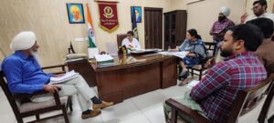 ਸ਼੍ਰੀ ਗੁਰੂ ਰਵਿਦਾਸ ਜੀ ਦੇ 650ਵੇਂ ਪ੍ਰਕਾਸ਼ ਪੁਰਬ ਨੂੰ ਸਮਰਪਿਤ ਪੌਦੇ ਲਗਾਉਣ ਦੀ ਮੁਹਿੰਮ ਦੀ ਤਿਆਰੀ ਲਈ ਵਿਸ਼ੇਸ਼ ਮੀਟਿੰਗ