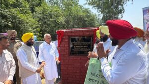 ਬਰਿੰਦਰ ਕੁਮਾਰ ਗੋਇਲ ਵੱਲੋਂ ਪਿੰਡ ਓਇੰਦ ਵਿਖੇ ਨਹਿਰੀ ਪਾਣੀ ਲਿਫ਼ਟ ਸਿੰਚਾਈ ਪ੍ਰਾਜੈਕਟ ਦਾ ਉਦਘਾਟਨ